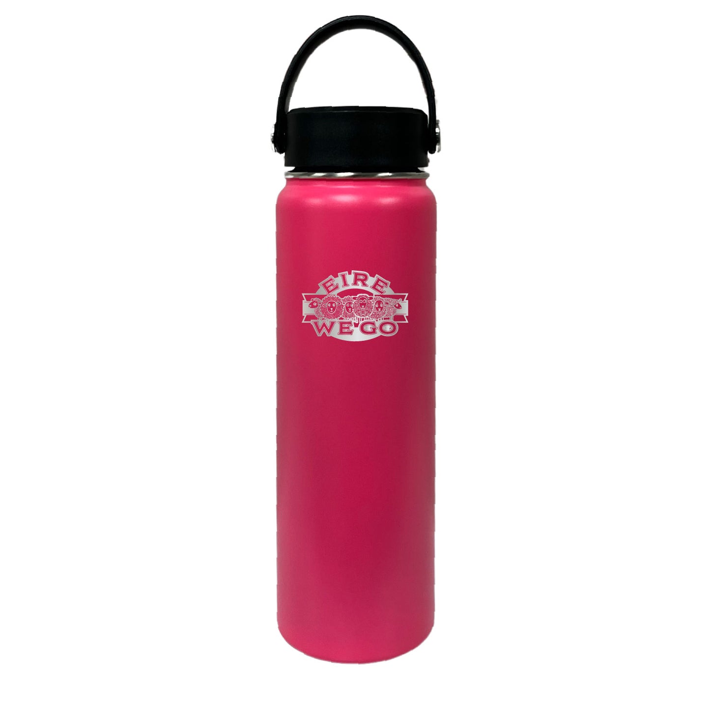 24oz Water Bottle - Handle Lid