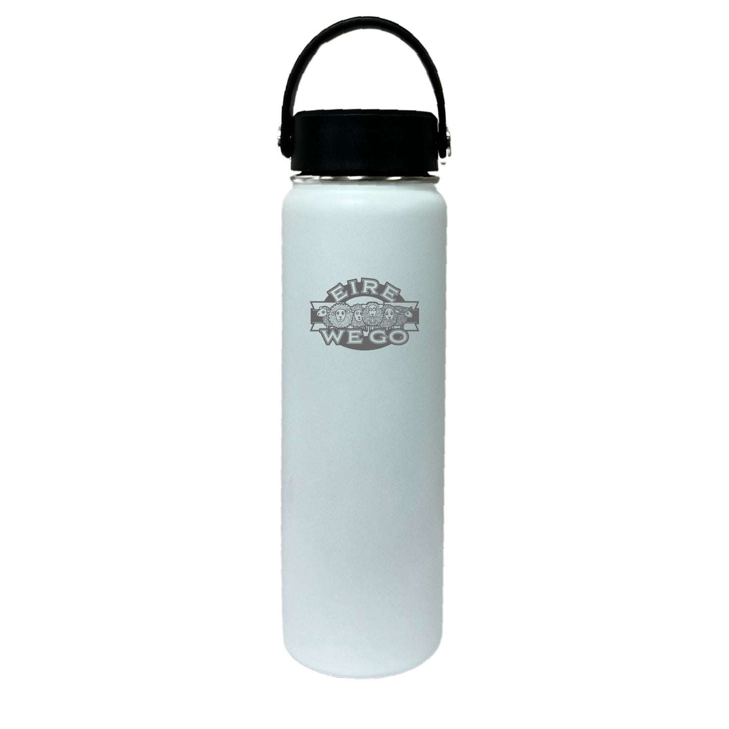 24oz Water Bottle - Handle Lid